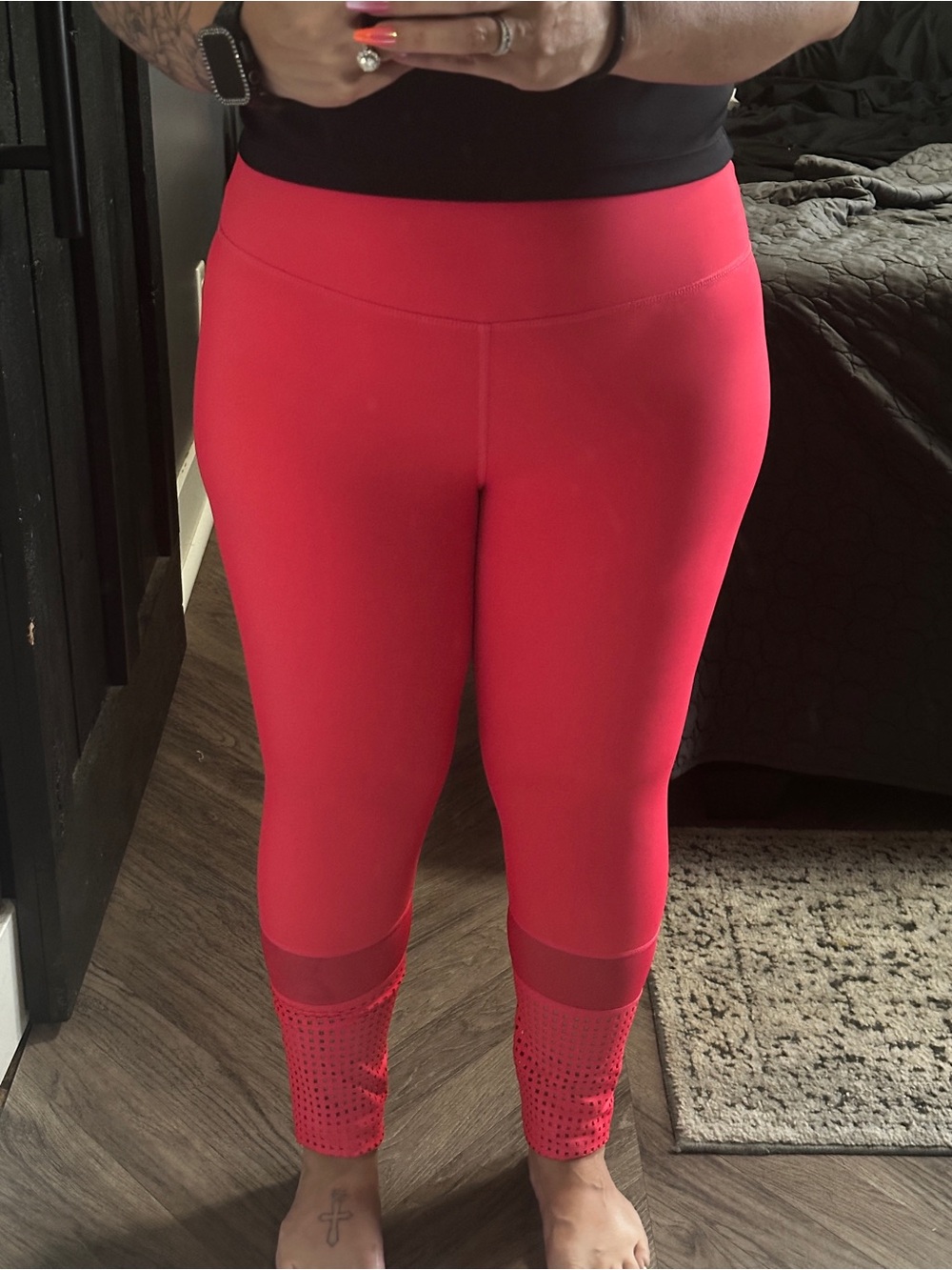 Women's Zyia High-Waist Sunset Block Chill Light n Tight Leggings 24”